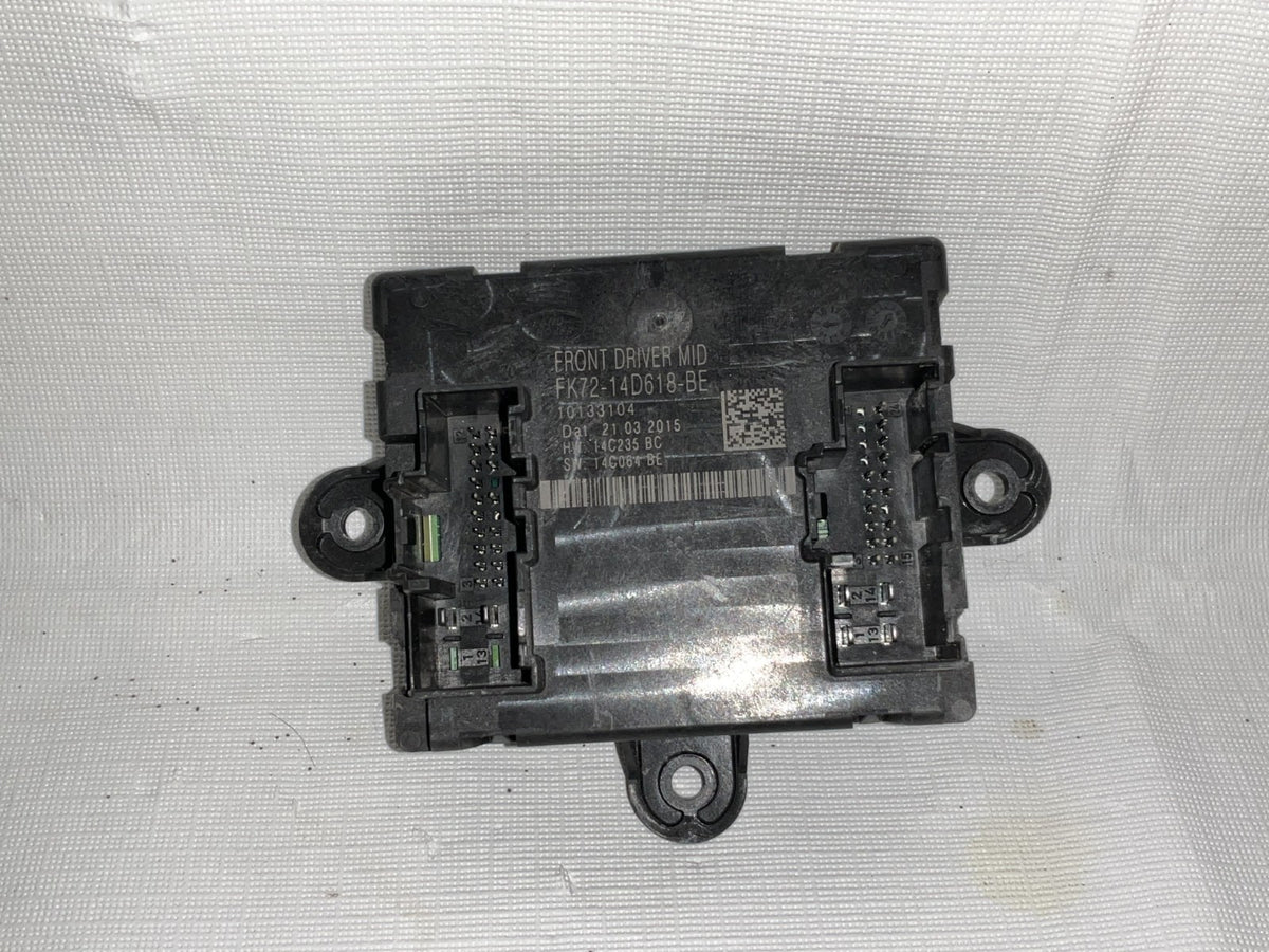 2016 2019 Land Rover Discovery Sport Front Left Door Module OEM FK72-14D618-BE