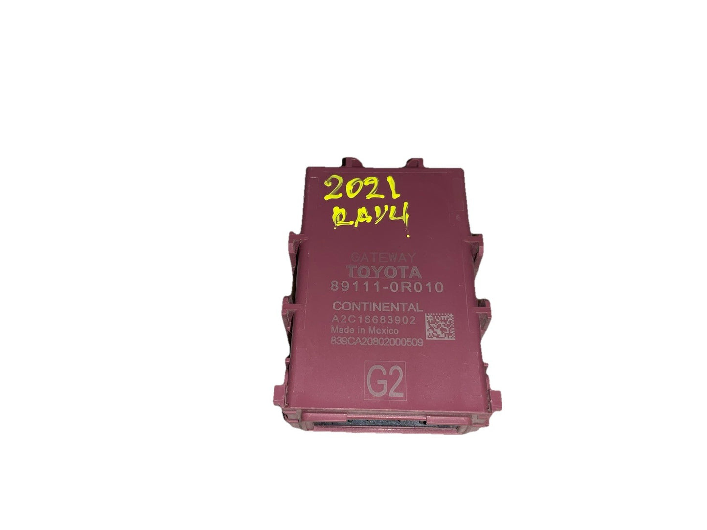 2021 Toyota RAV4 oem network gateway control module 89111-0R010