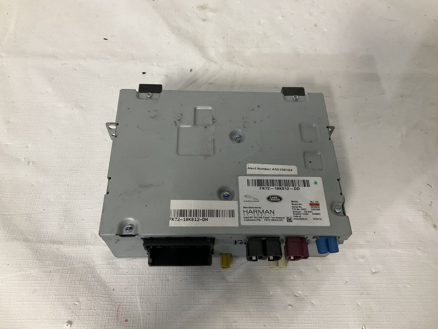 2015-2019 Land Rover Discovery Sport Radio Receiver Control Module f72-18k812-dd