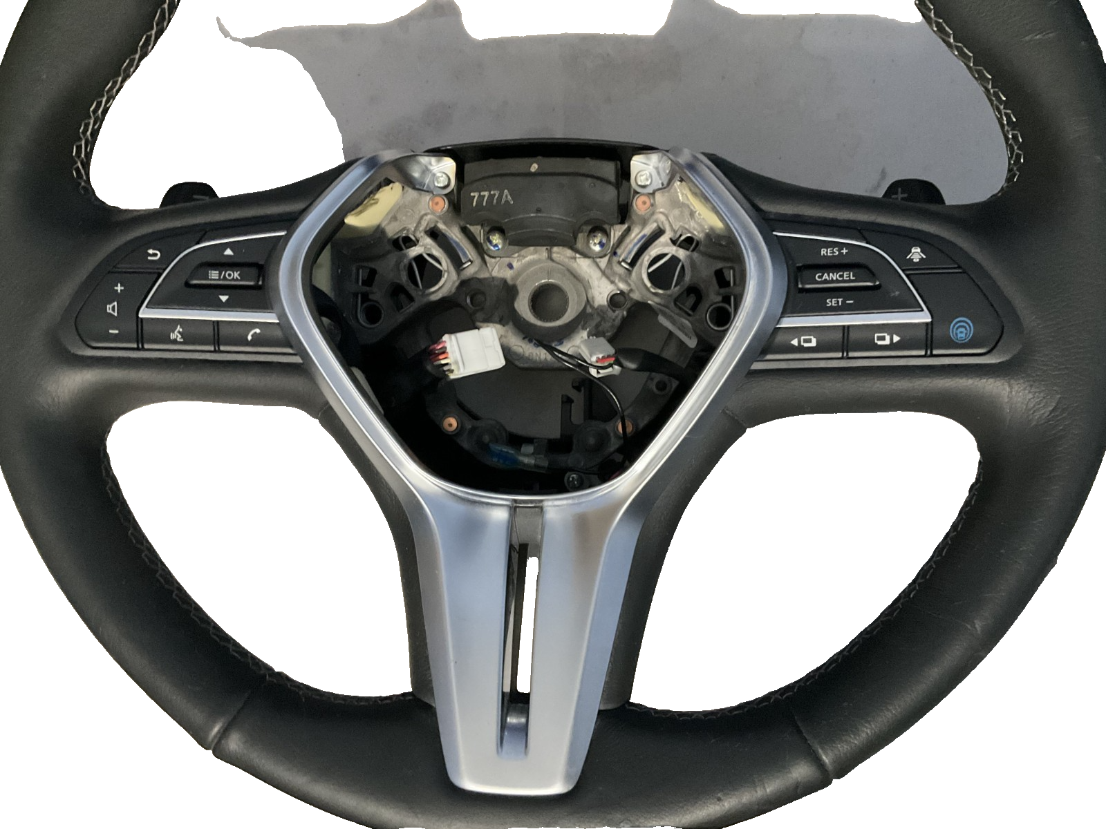 2019 2022 Infiniti QX50 Steering Wheel Leather W/ Switch Button OEM