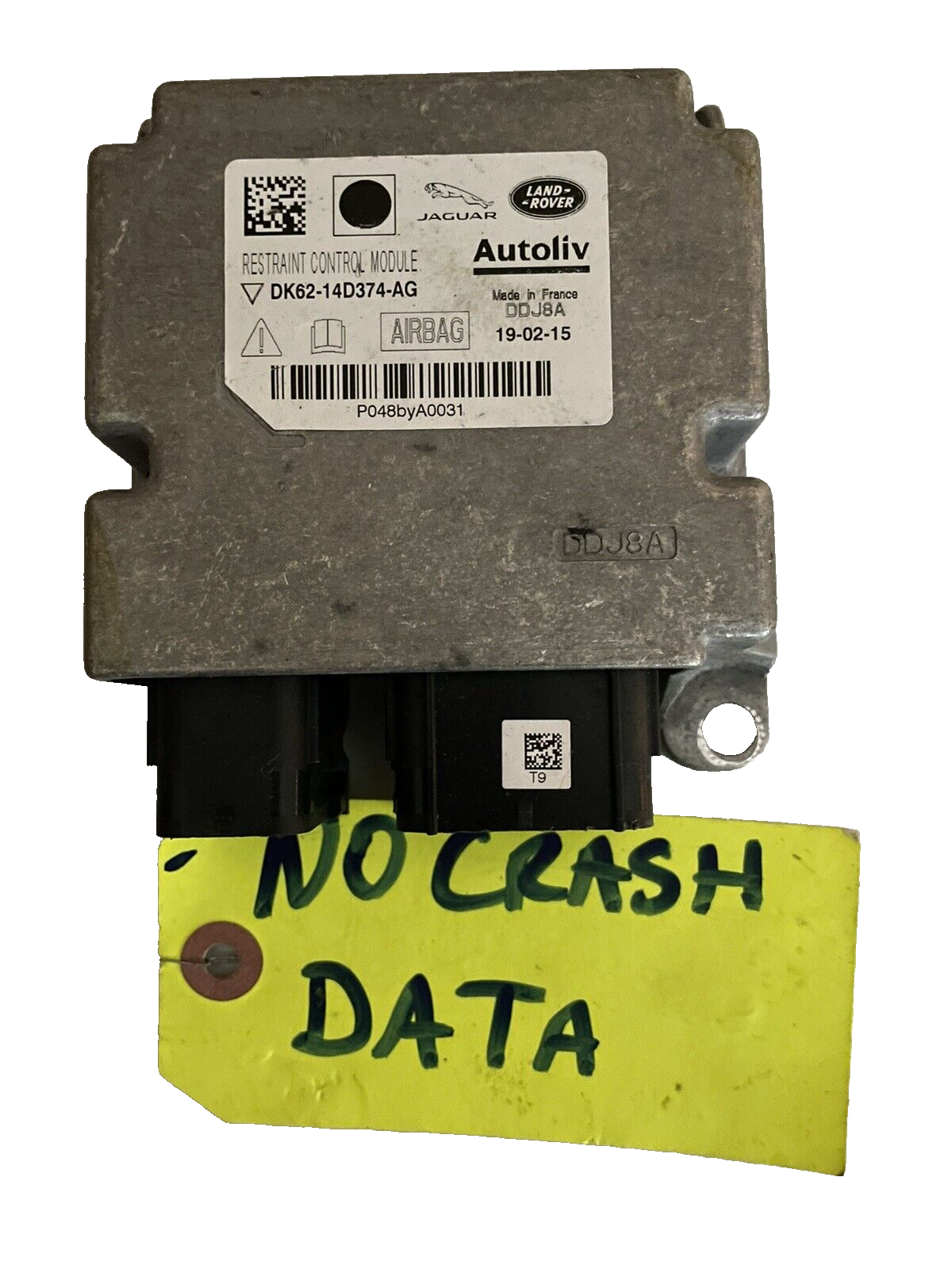 2014-2018 Range rover evoque srs module oem no crash data