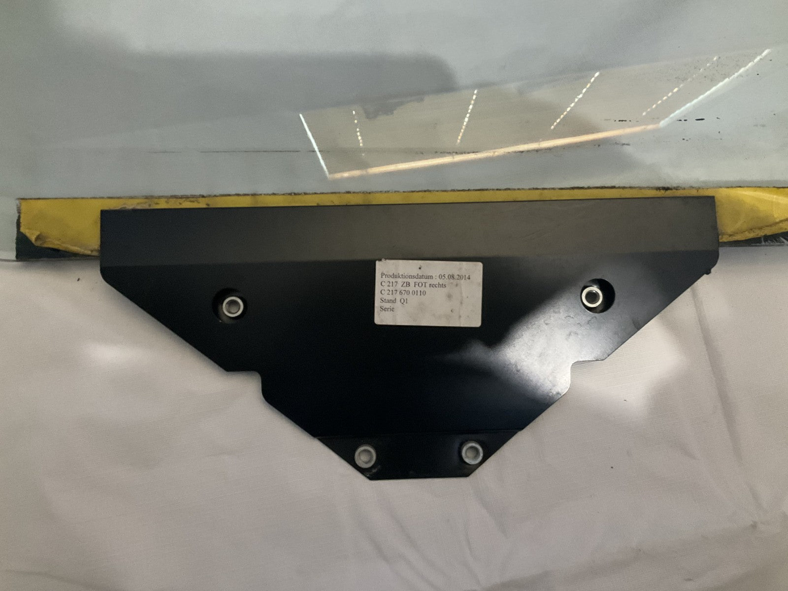 2015-2021 Mercedes S550 S63 Coupe Rear Right Quarter Glass OEM 217670011064