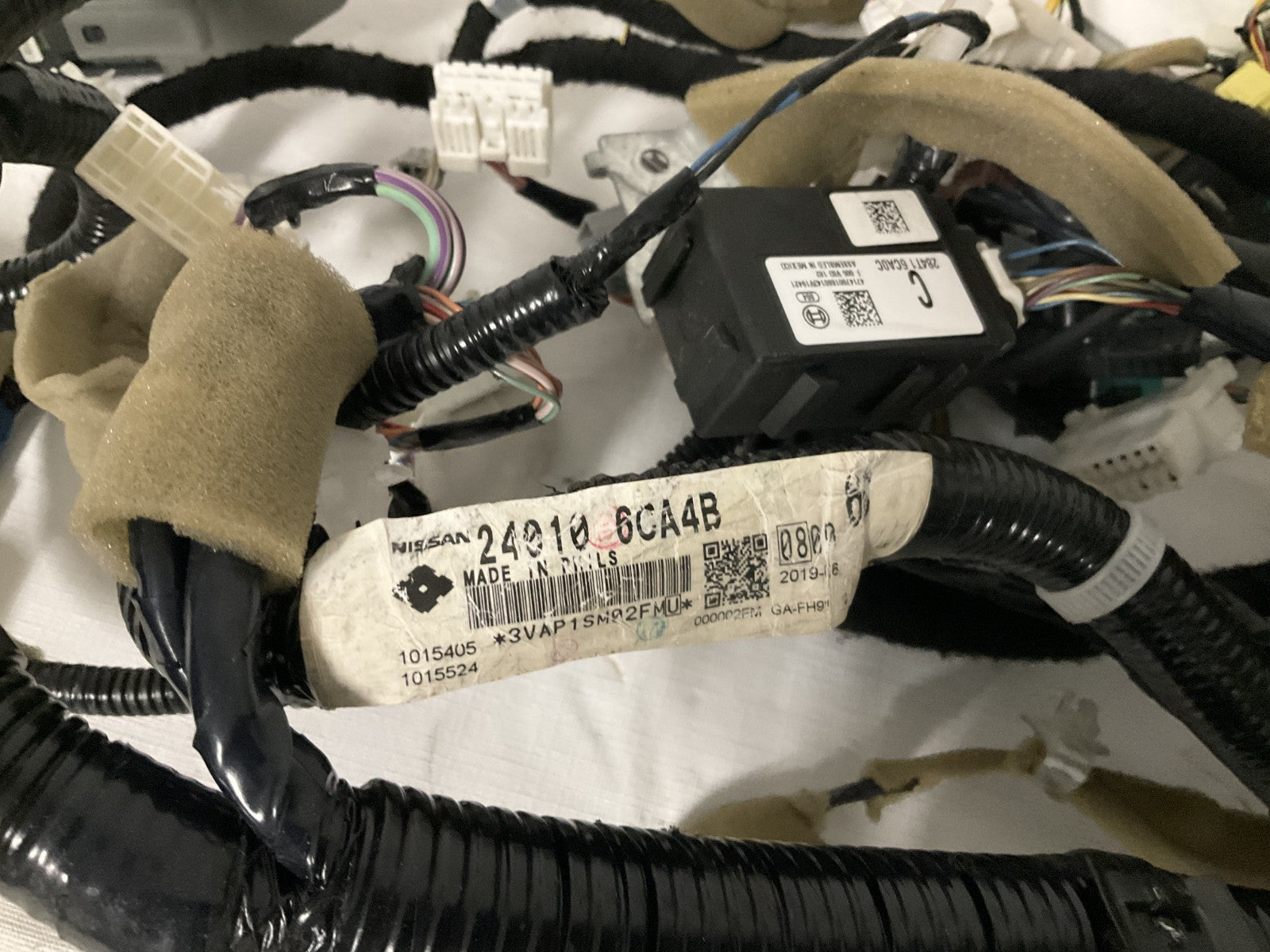 2020 Nissan Altima 2.5L Dashboard Instrument Wiring Harness 24010-6CA4B