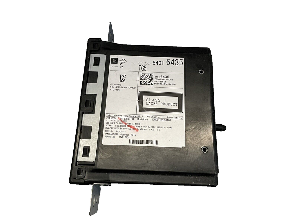 2016 2019 Chevy silverado 1500 oem cd player reciever unit 84016435