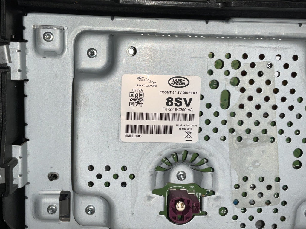 15-19 Land Rover Discovery Sport Navigation Control Panel FK72-19C299-AA