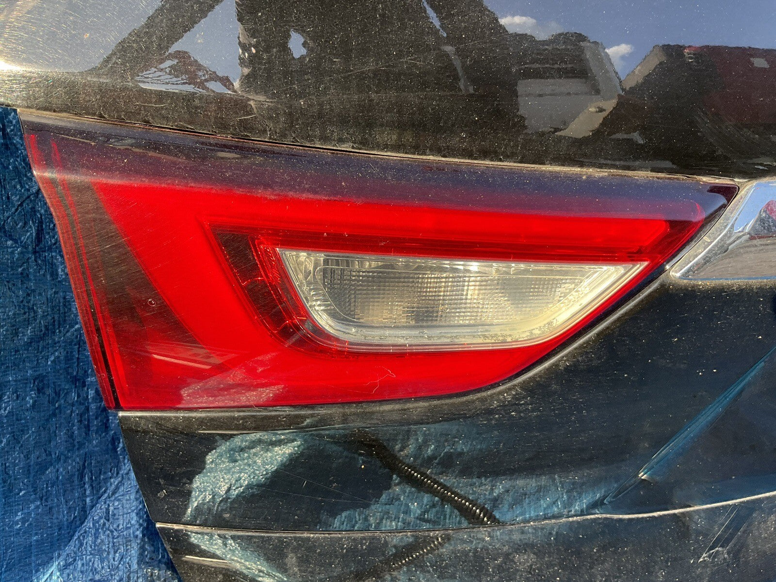 17-20 Iinfiniti qx60 trunk lid tailgate hatch assembly black 903129cn0a