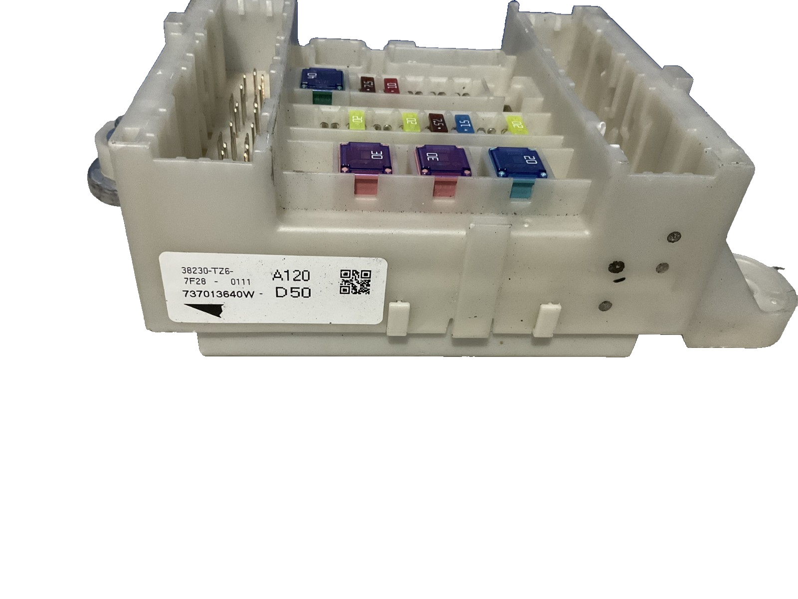 17-20 Acura MDX Rear Junction Fuse Box Assembly OEM 38230-TZ6-A12 Genuine Acura