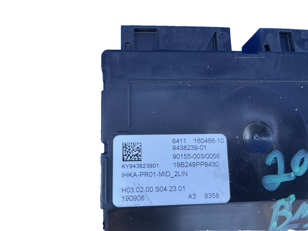 Chassis AC Control Computer Module 6411160466 Fits 2020 BMW 530I oem