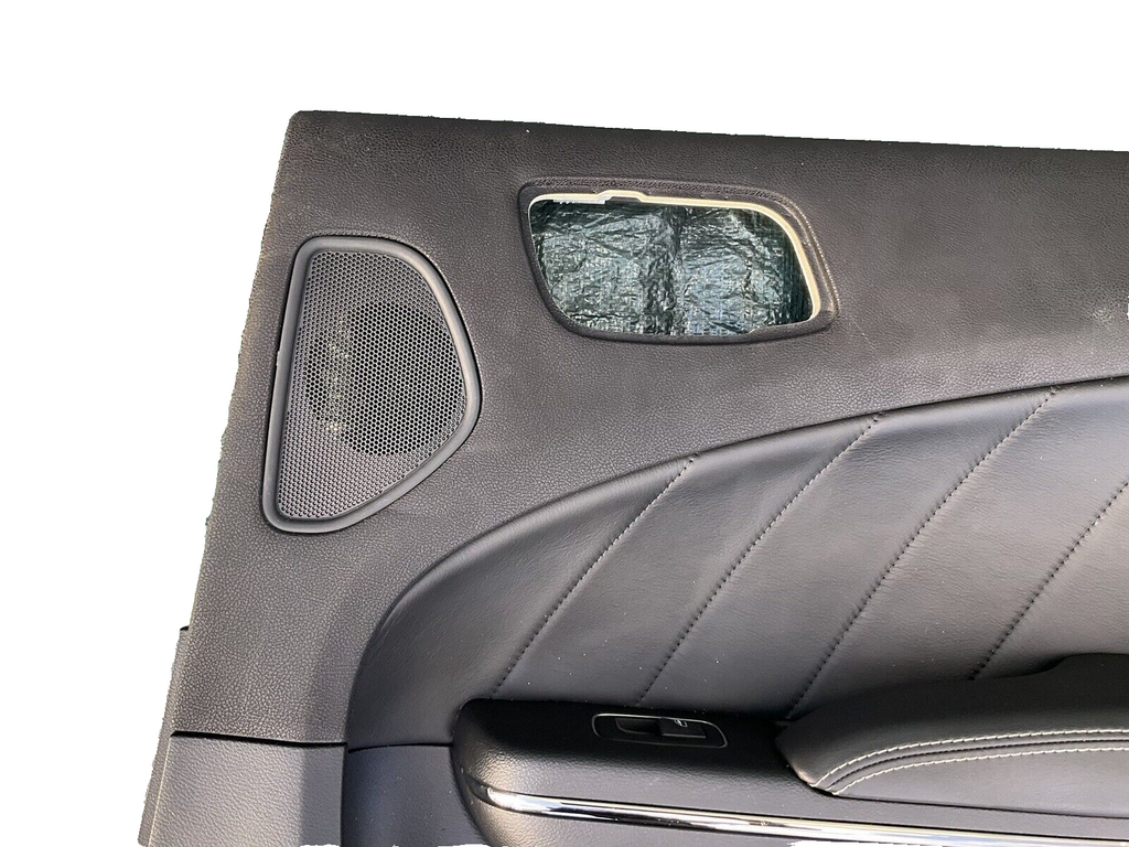 15-18 Dodge charger R/T right rear rh interior door trim panel black 