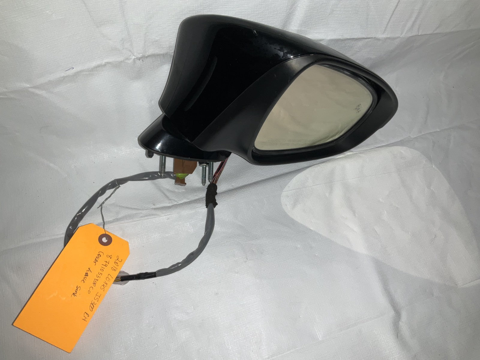 2014 2019 Lexus IS250 Passenger blind Door Mirror Spot Sink On Cap 87910-53800C0