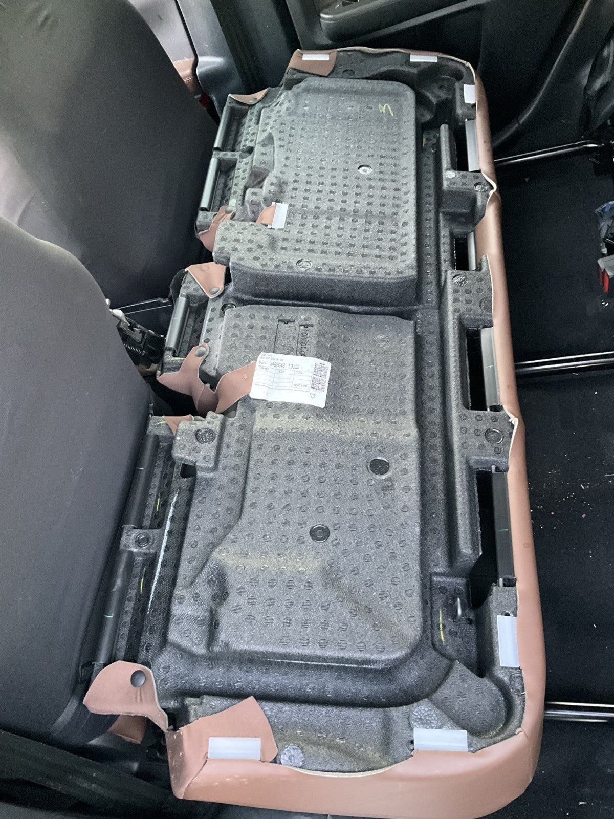 2021 2024 Ford Bronco Sport Rear Seat Lower Oem Brown Black M1PZ-7863805-DA