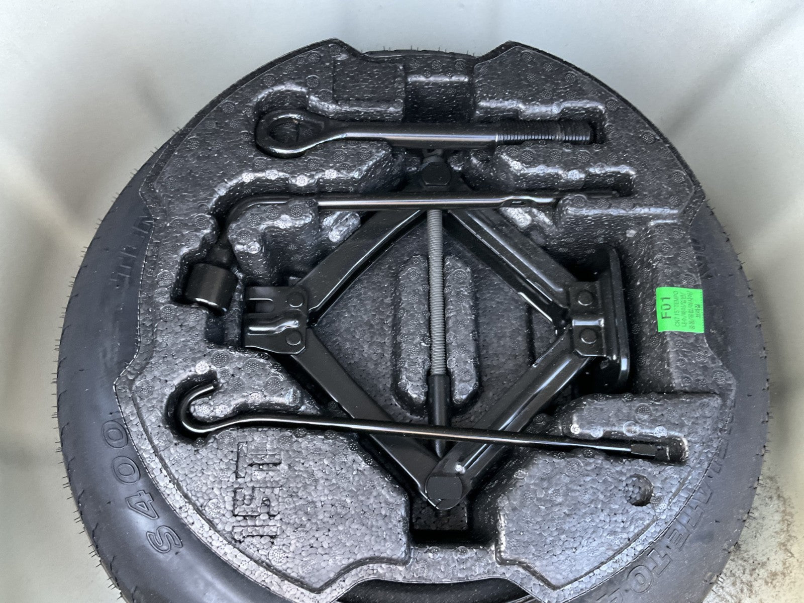 2021 2025 Hyundai Elantra Emergency Spare tire Jack Kit Foam Case OEM 09149AA000