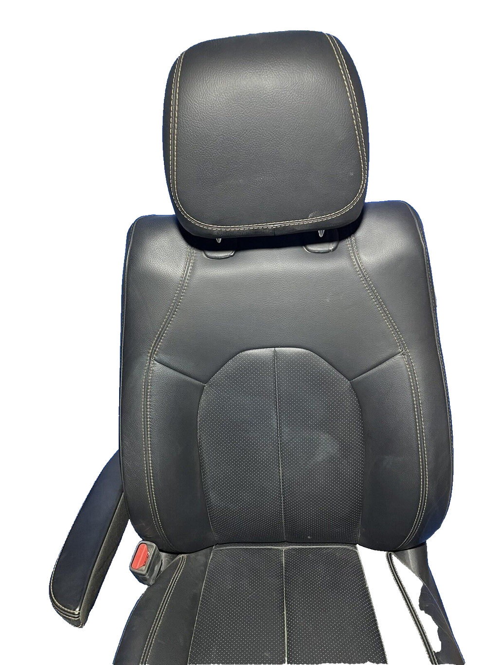 2019 Chrysler pacifica driver front power leather seat black 12 way