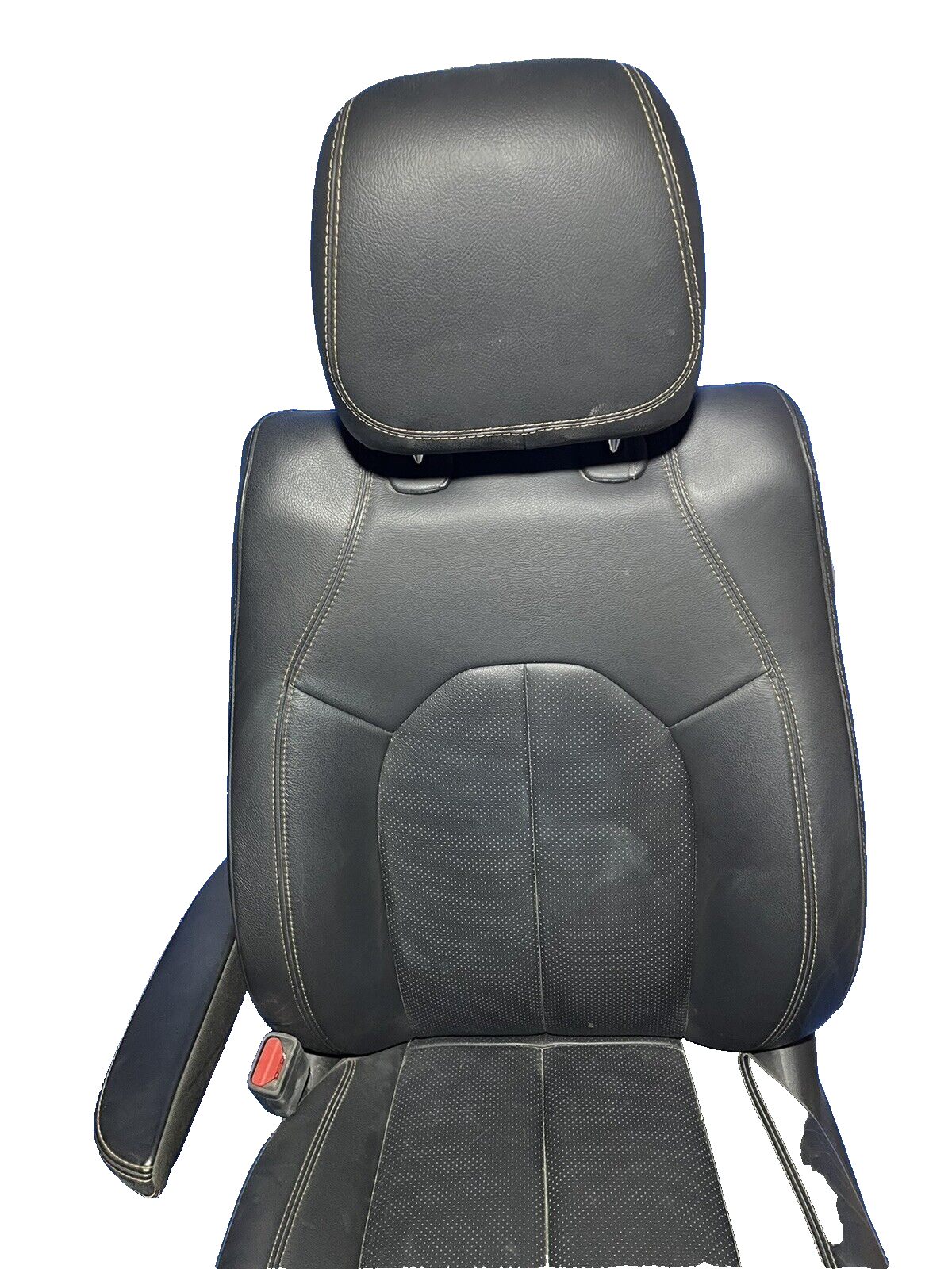 2019 Chrysler pacifica driver front power leather seat black 12 way