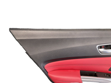 2018 2020 Acura tlx rear left door panel with controls oem red