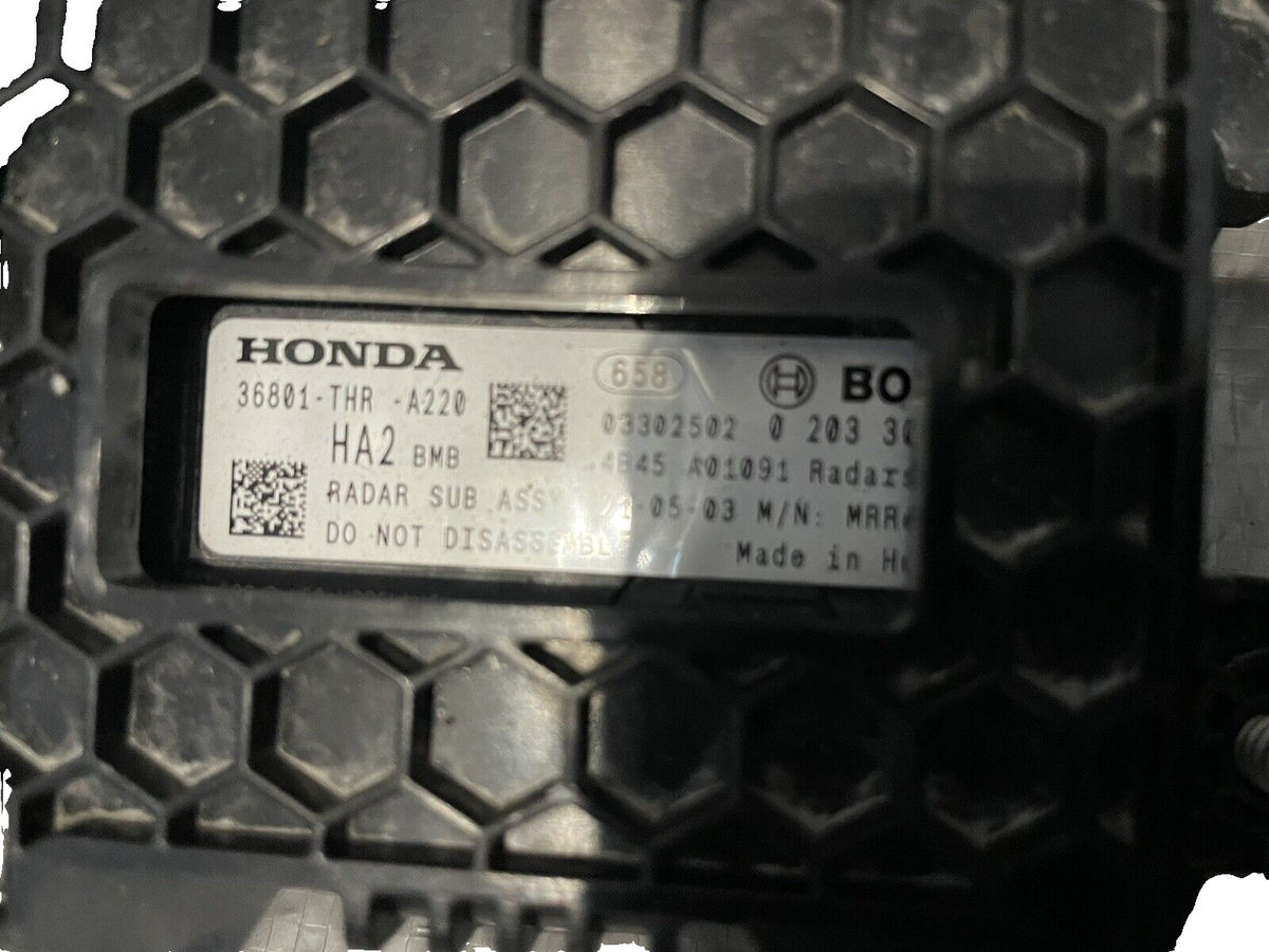 2021 2022 Honda odyssey adaptive cruise distance radar sensor 36801-thr-a220 oem