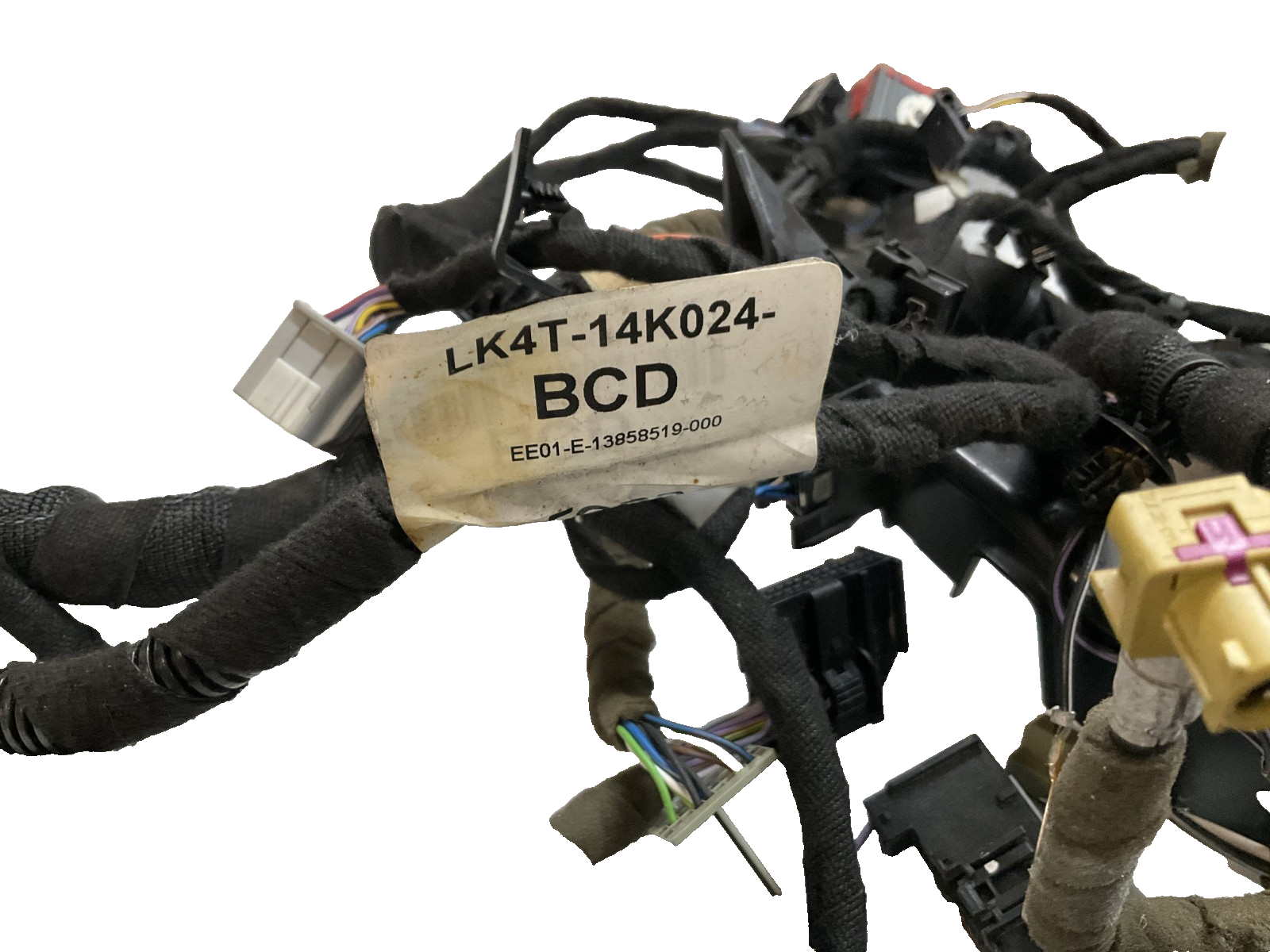 2020 2021 Ford Transit 350 Instrument Panel Wiring Harness LK4T-14K02-BCD Oem