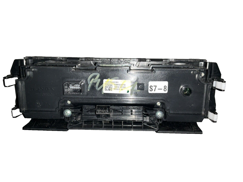 17-20 Civic 79600-tba-a33 climate control panel temperature unit a/c heater