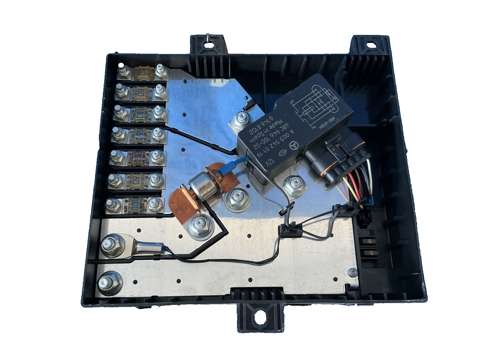 07-14 Mercedes w221 s550 cl550 electric power supply control fuse box module oem