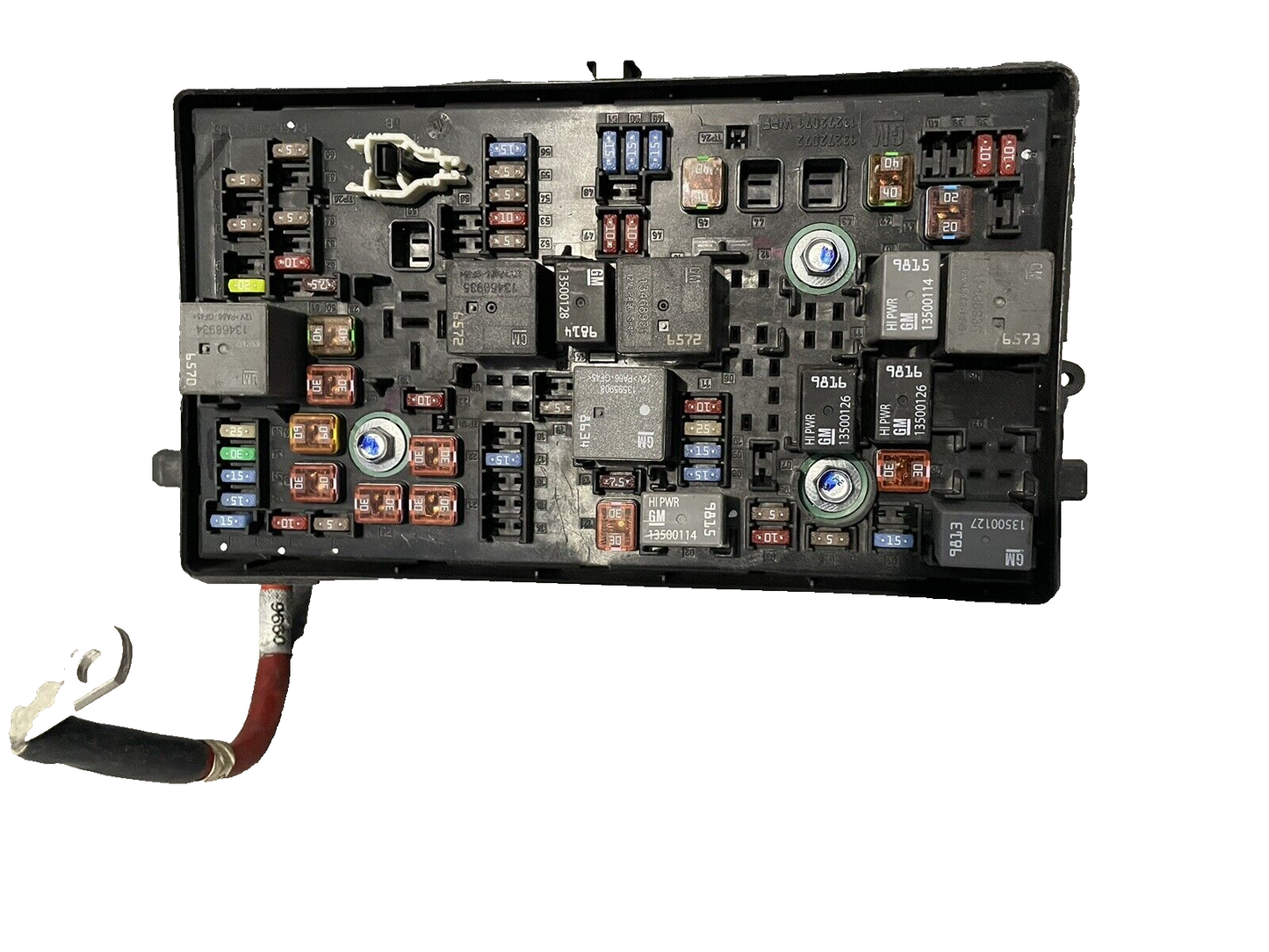2016-2020 chevrolet impala 3.6L engine fuse relay box 84080463 oem