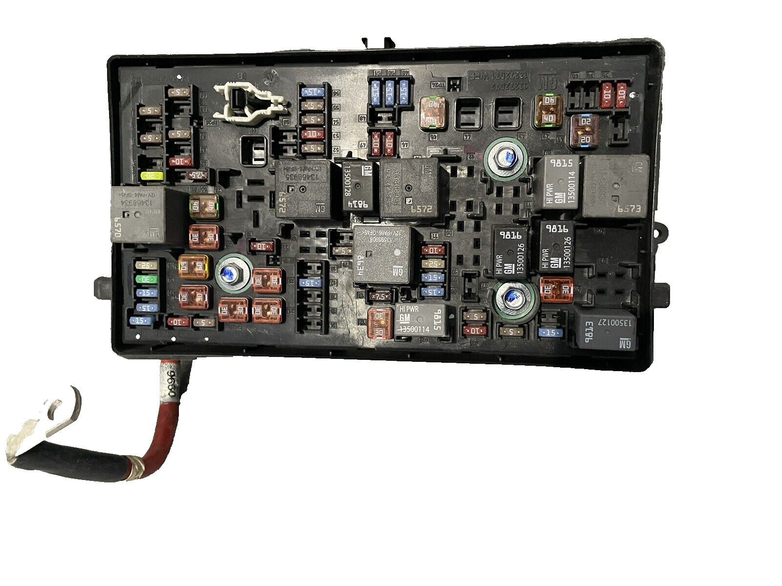 2016-2020 chevrolet impala 3.6L engine fuse relay box 84080463 oem