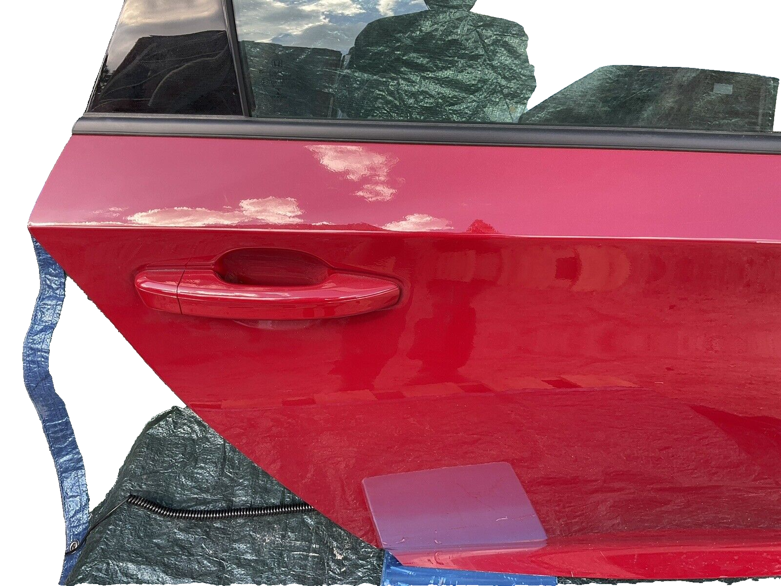 18-22 Honda accord rear door assy right side rr red 67510-tva-325zz oem