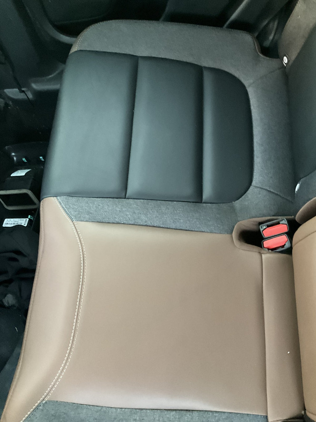 2021 2024 Ford Bronco Sport Rear Seat Lower Oem Brown Black M1PZ-7863805-DA