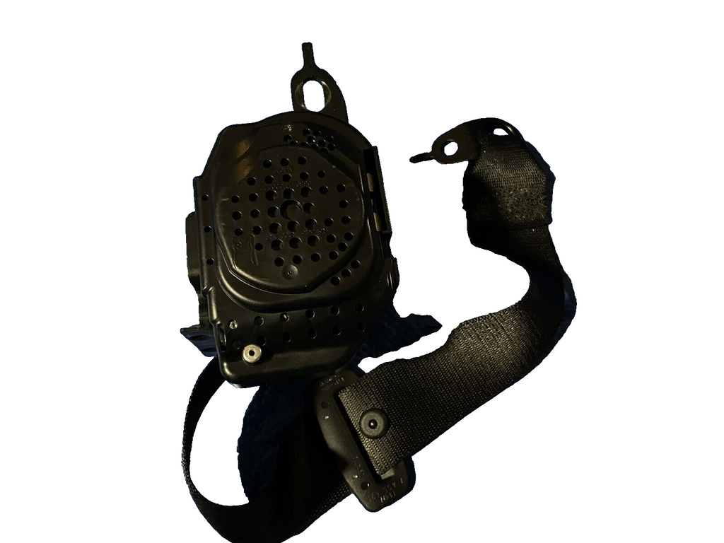 Rear Upper Seat Belt Black OEM BMW 540i 530i G30 72117455625