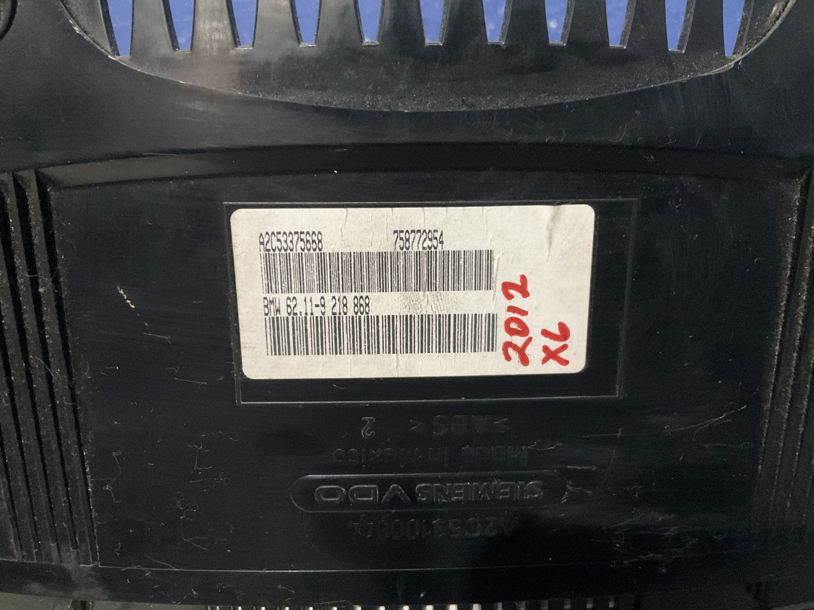 07-13 BMW X5 X6 E70 E71 Instrument Cluster Speedometer Gauge 6976284 Oem