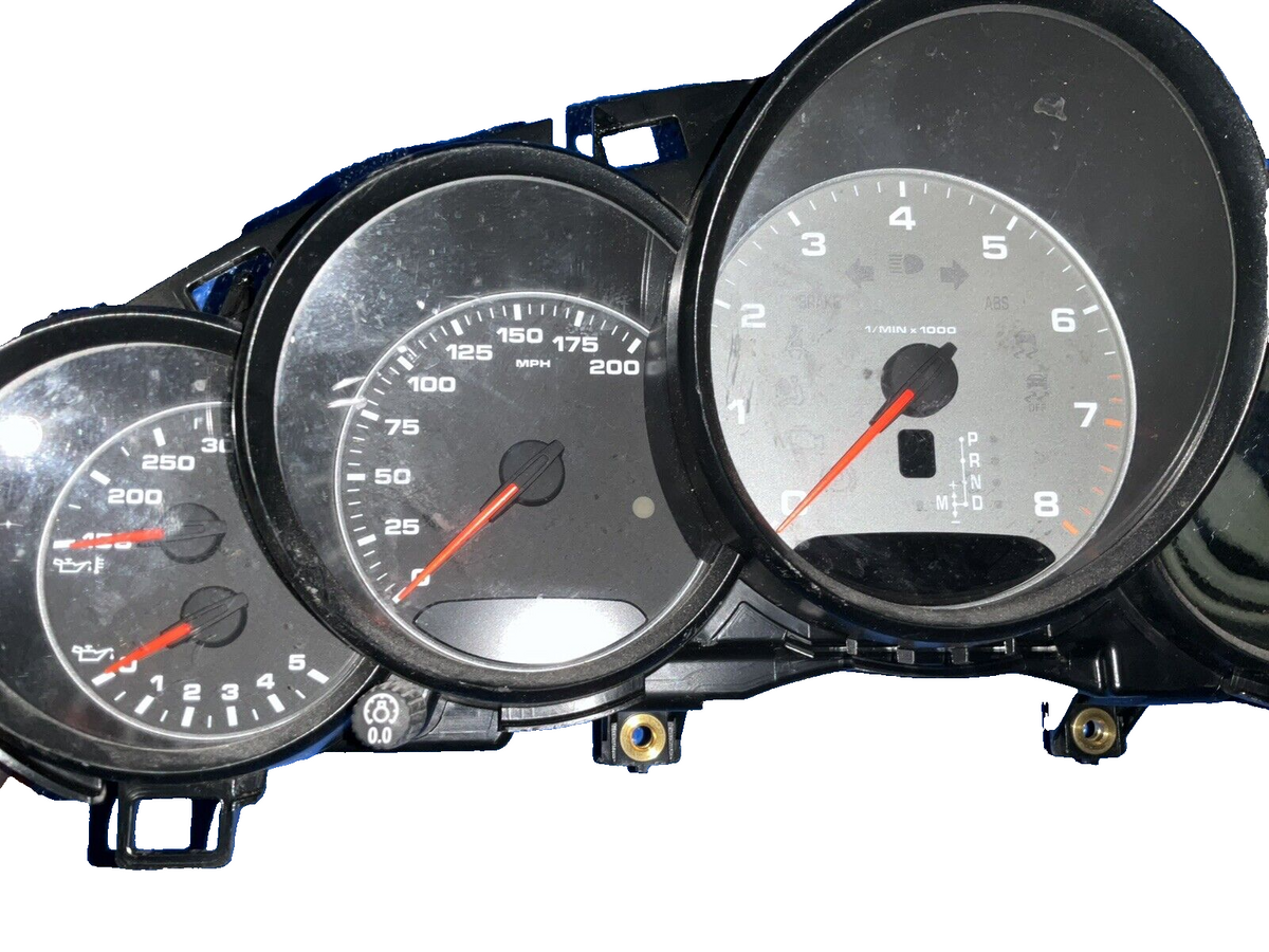 2010-2016 Porsche panamera 970 4.8L speedometer assembly 970.641.156.06