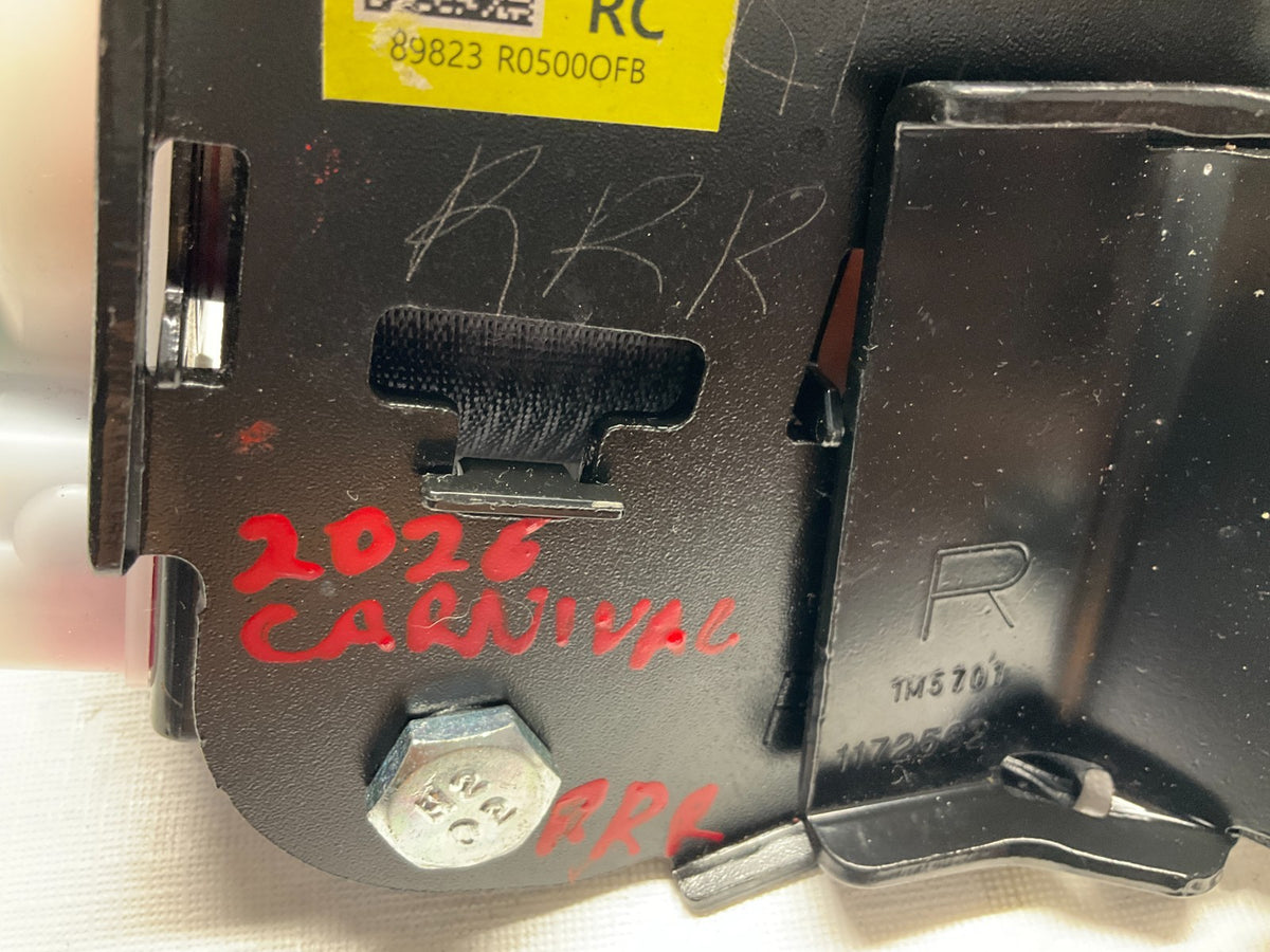 2022 2026 Kia Carnival Rear Right 3RD Row Seat Belt Retractor 89823-R0500