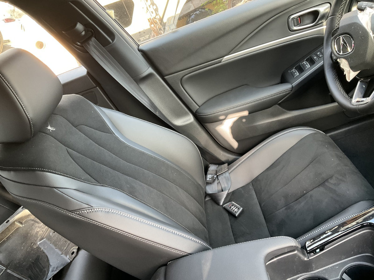 2023-2024 Acura Integra Front Left Driver Seat Black Leather Suede W/O Srs