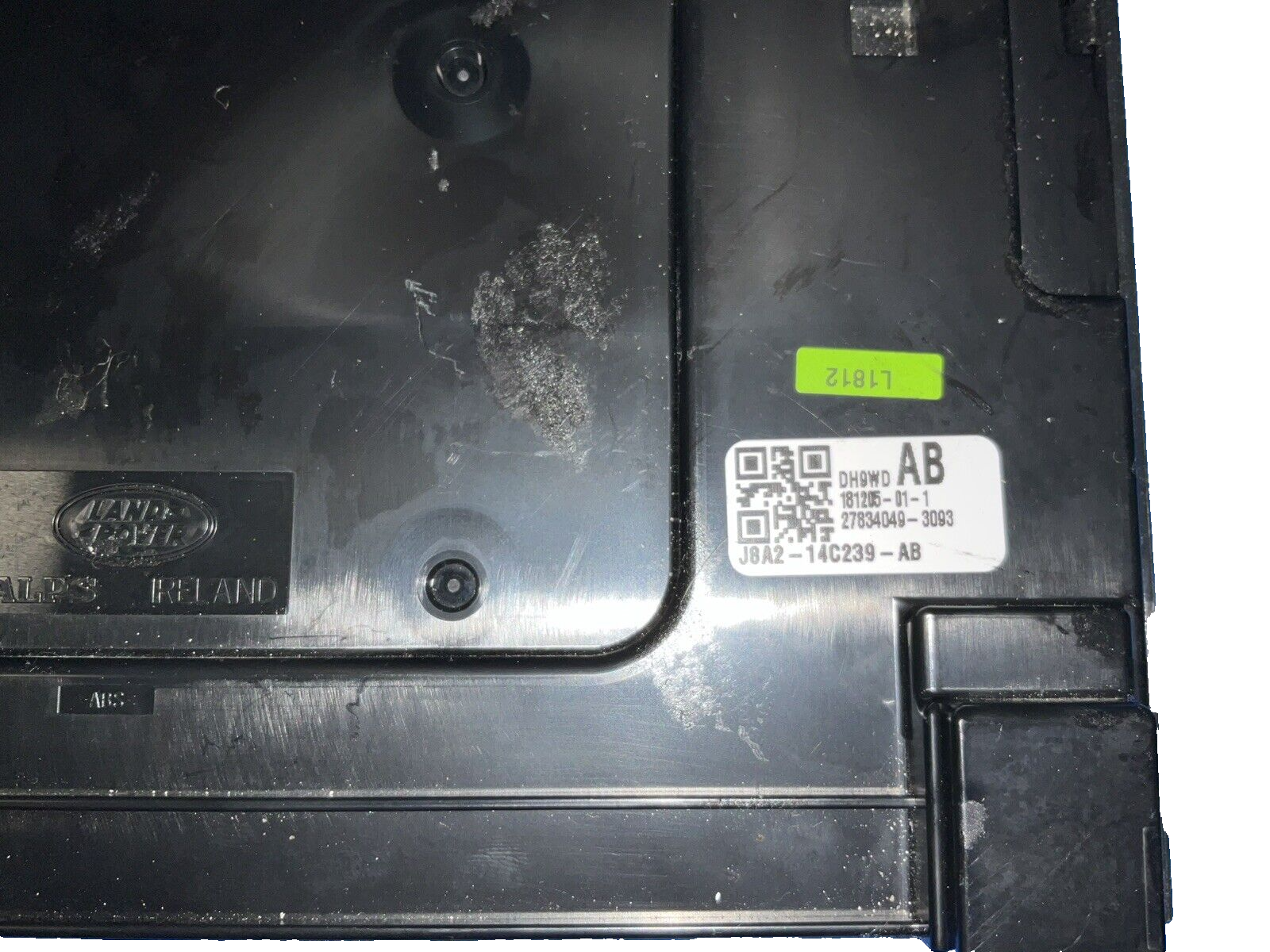 Range Rover Velar A/C Climate Control Module J8A2-14C239-AB L560 2019