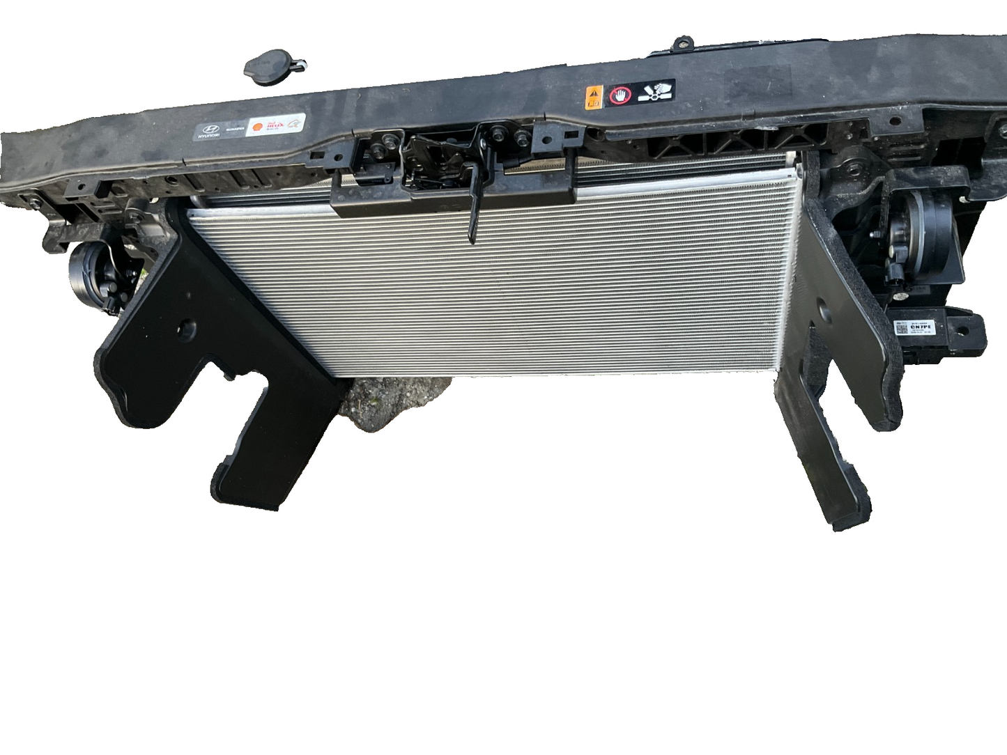 2024-2026 Hyundai Elantra Radiator Support Complete W/ Cooling OEM 64101-AA500
