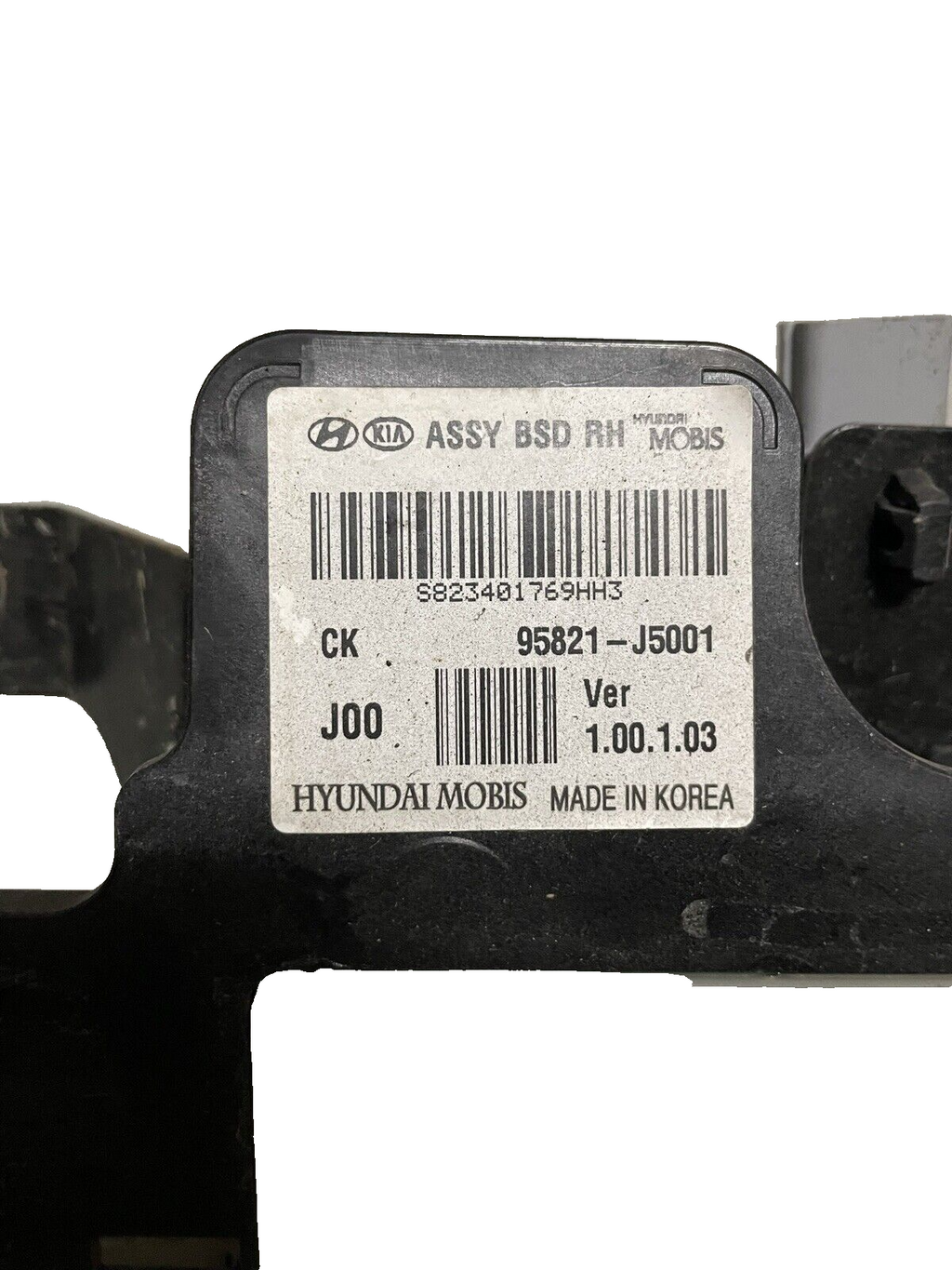 2018 2020 Kia stinger rear right spot dector sensor 95821-j5001