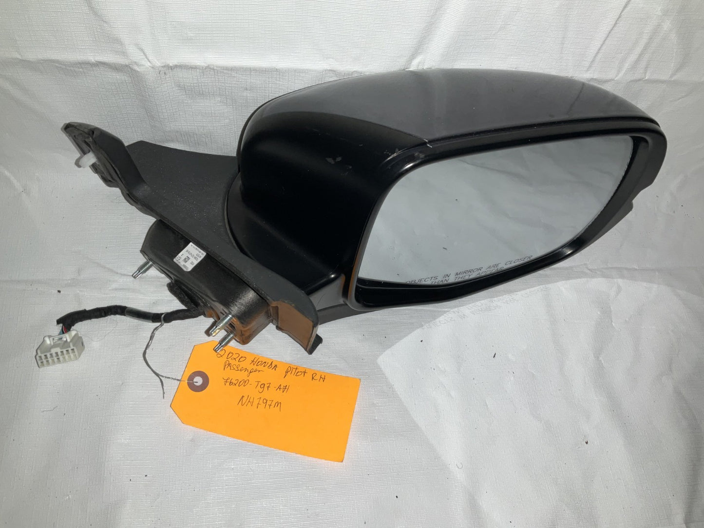 2019-2022 Honda Pilot Passport Ridgeline RH Mirror ASSY OEM 76200-TG7-A71