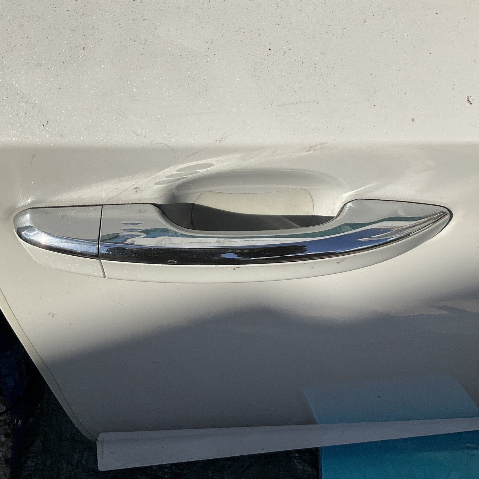 18-22 Honda accord touring front right passenger door assembly white oem