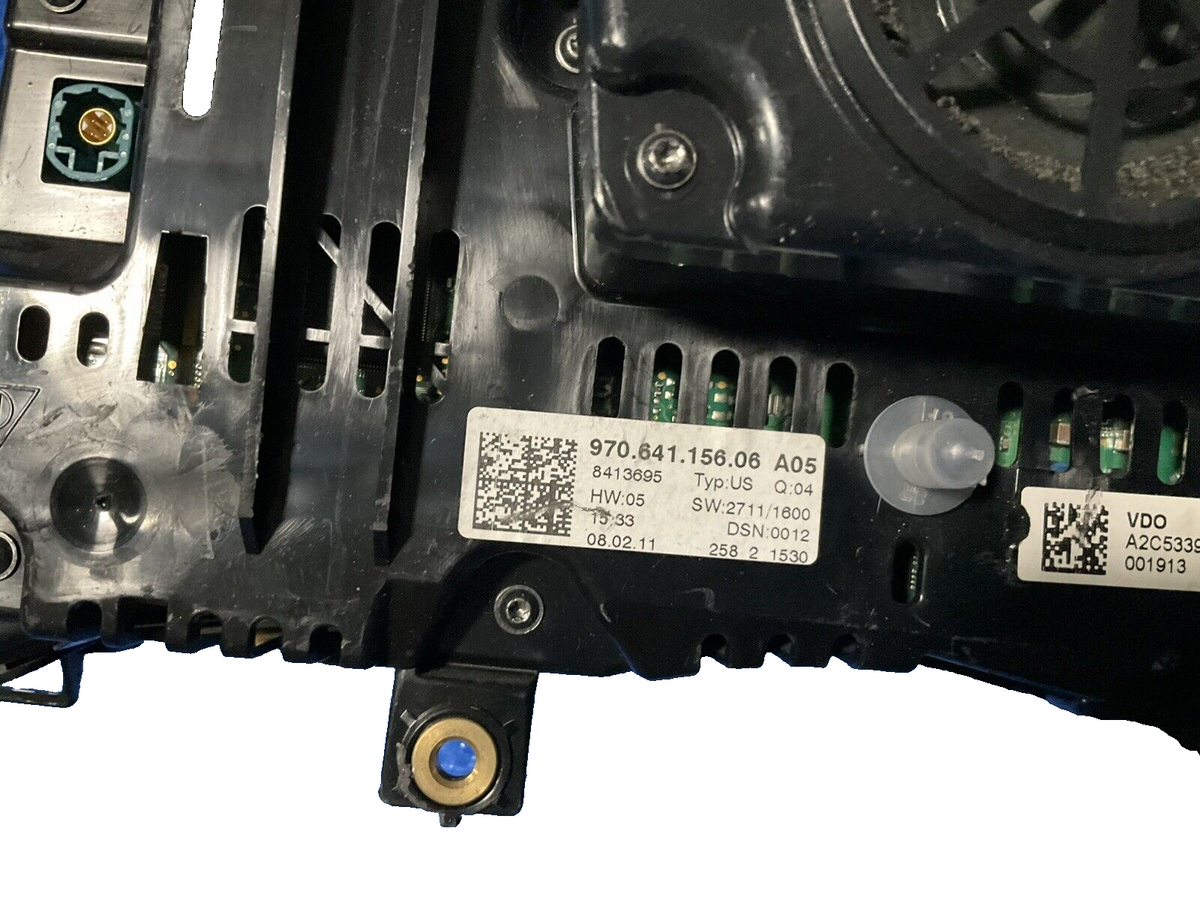 2010-2016 Porsche panamera 970 4.8L speedometer assembly 970.641.156.06