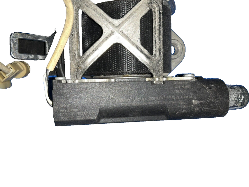 10-16 Porsche panamera 970 3.6l rear right passenger seat belt retractor