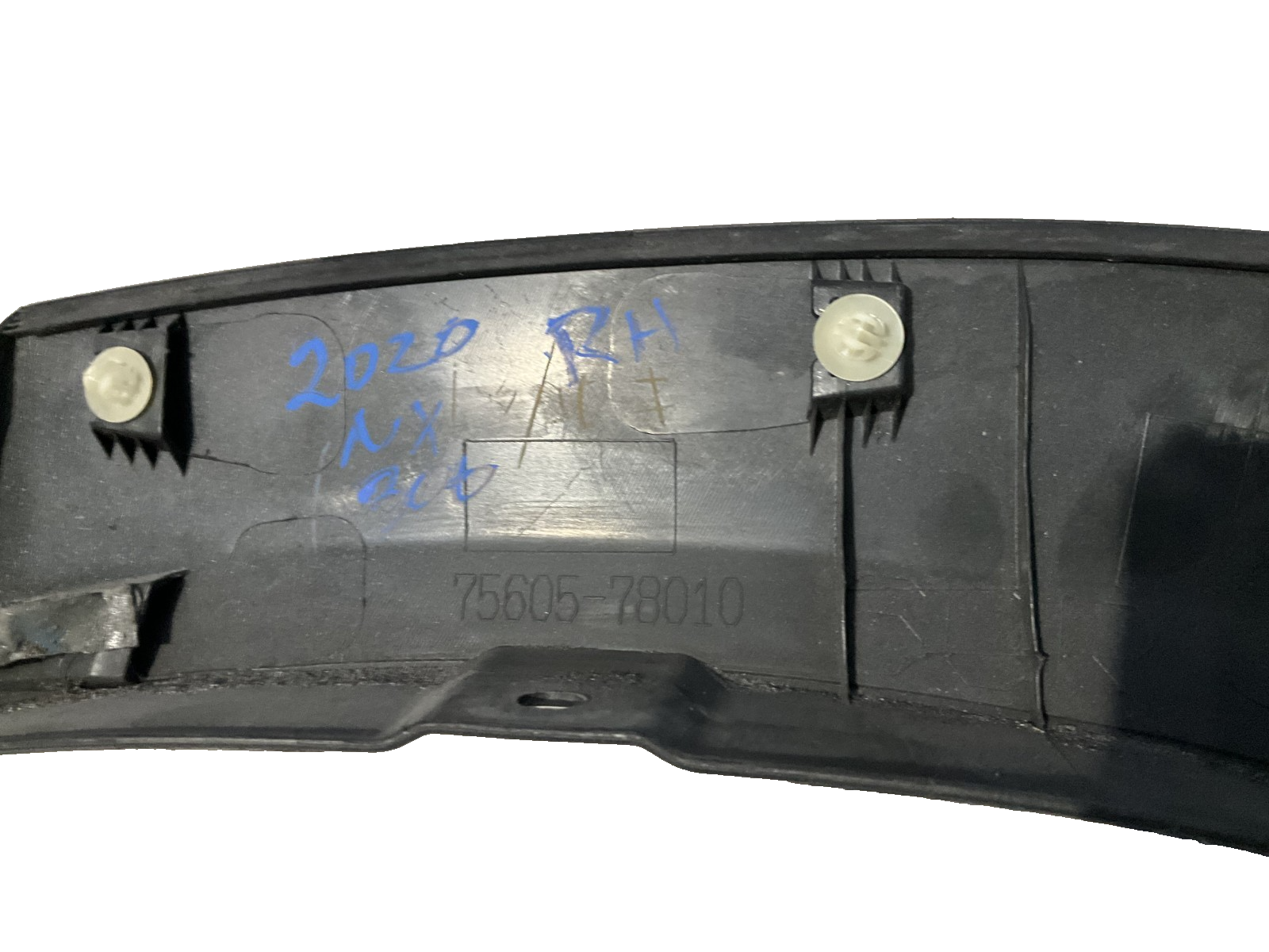 2019 Lexus NX300 Trim Molding Rear Passenger Right 7560578010 oem