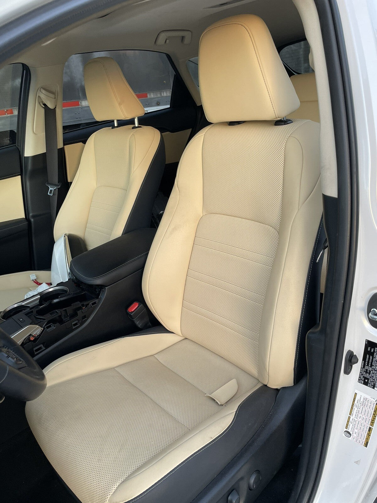 2018 2021 Lexus Nx300 Front Driver Left Seat TAN Without Srs tan oem ⭐️⭐️