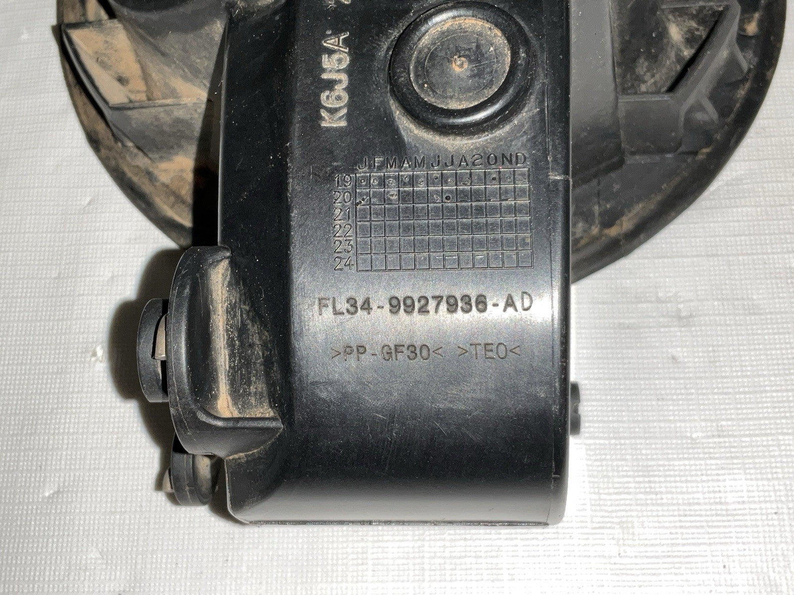 2018 Ford F150 Fuel Filler Door W Cover Grey/ Gun Metal