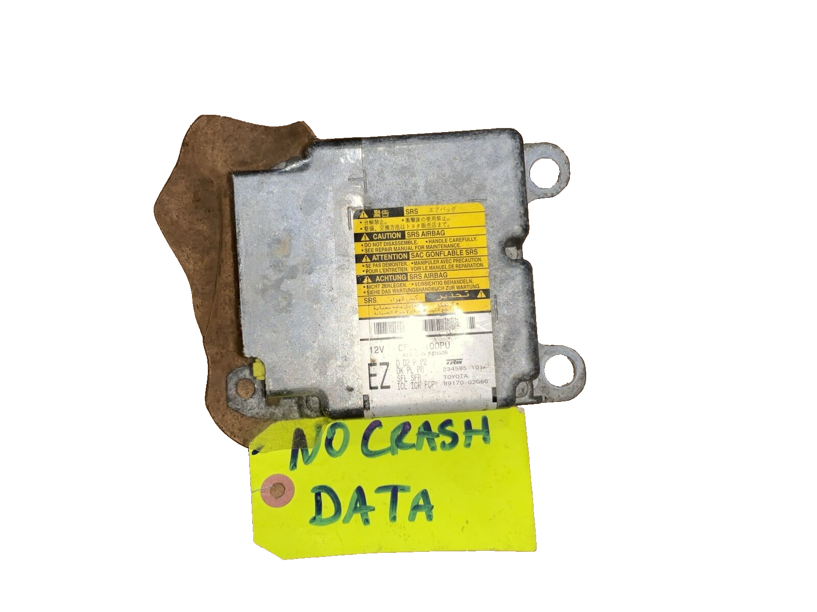 2014-2016 toyota corolla center console srs unit module