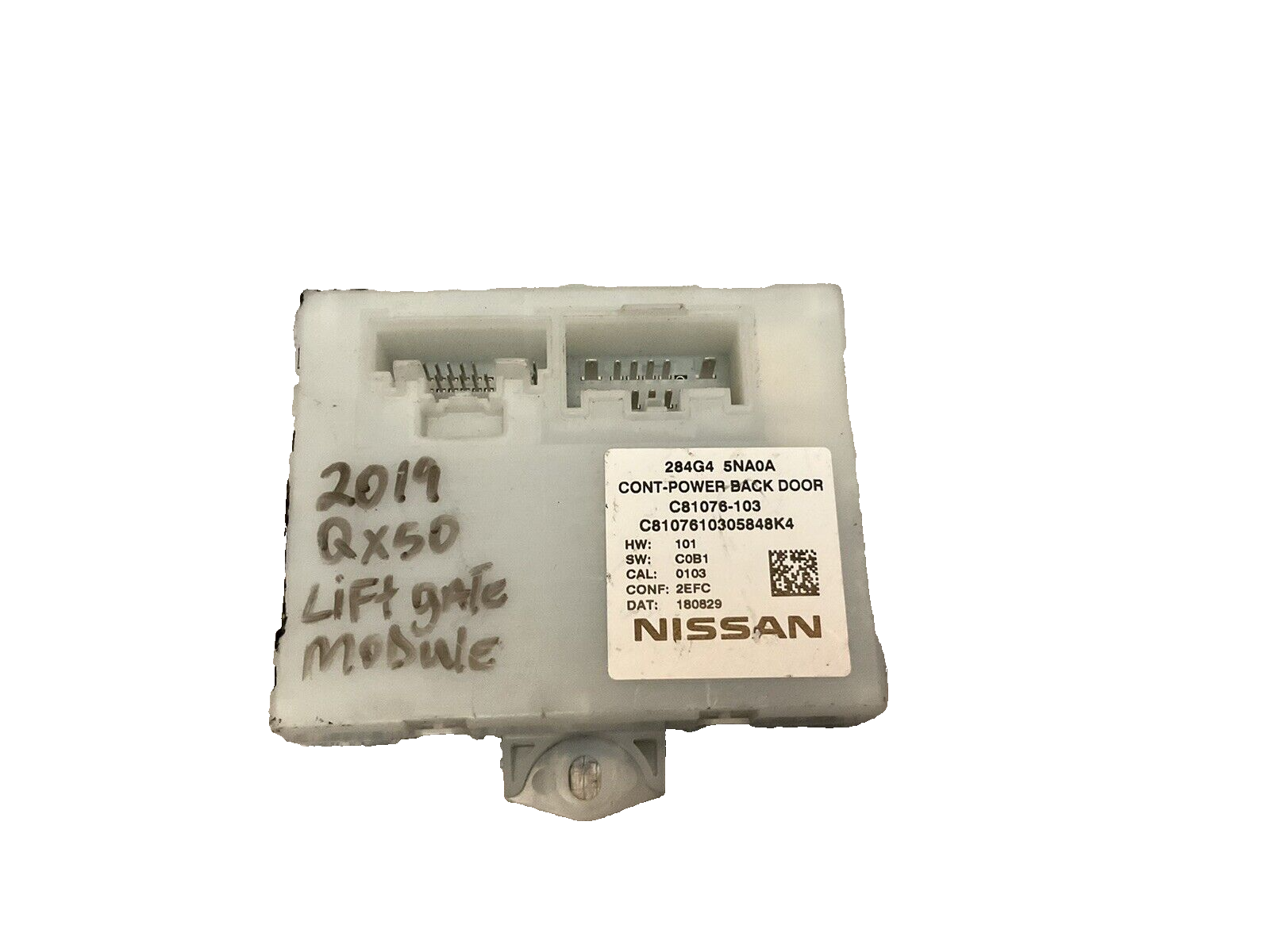 Rear Trunk Back Door Lift Gate Power Module 284G45NA0A Infiniti QX50 2019-20