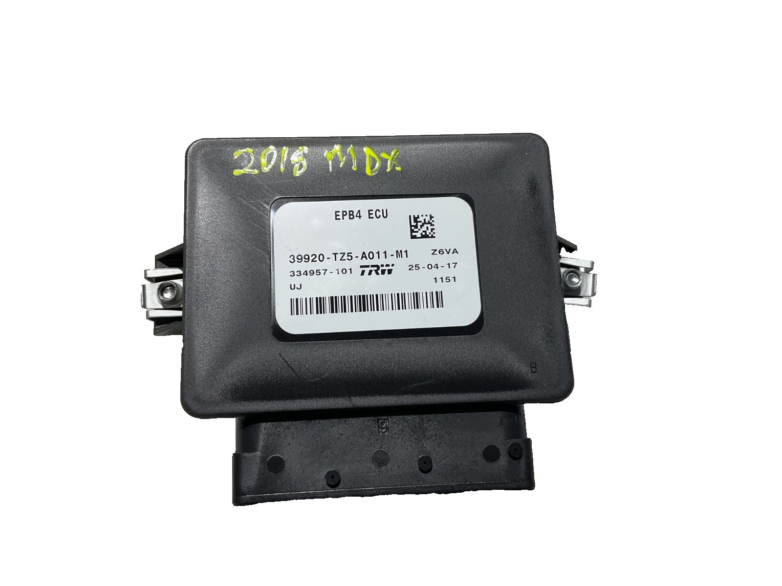 2017 Acura MDX Parking Brake Control Module OEM Part Number 39920TZ5A01
