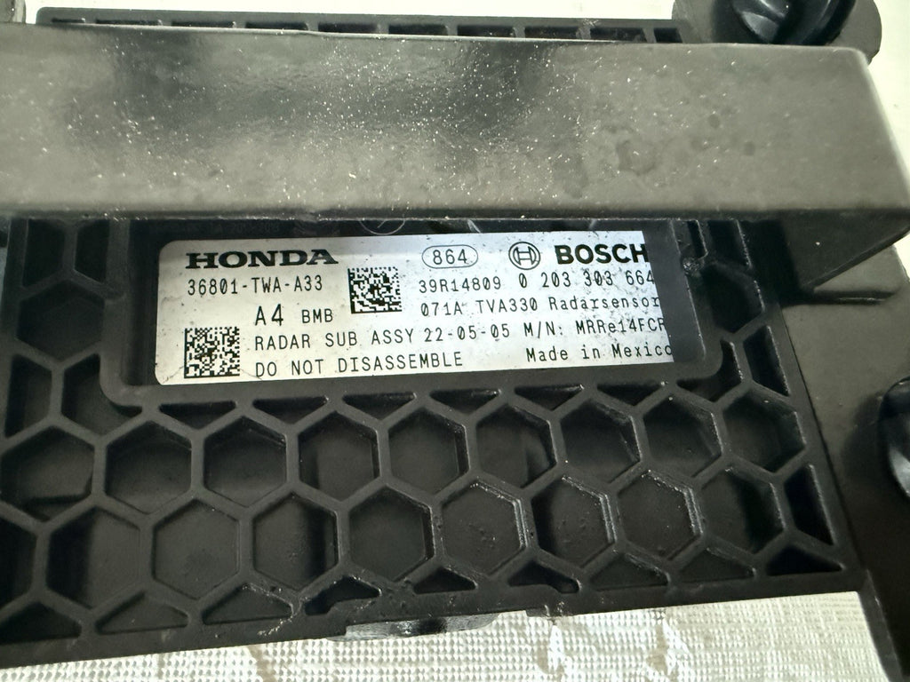 2018-2022 Honda Accord Distance Milliwave Sensor 36803-TVA-A33 Hybrid W/ Cover