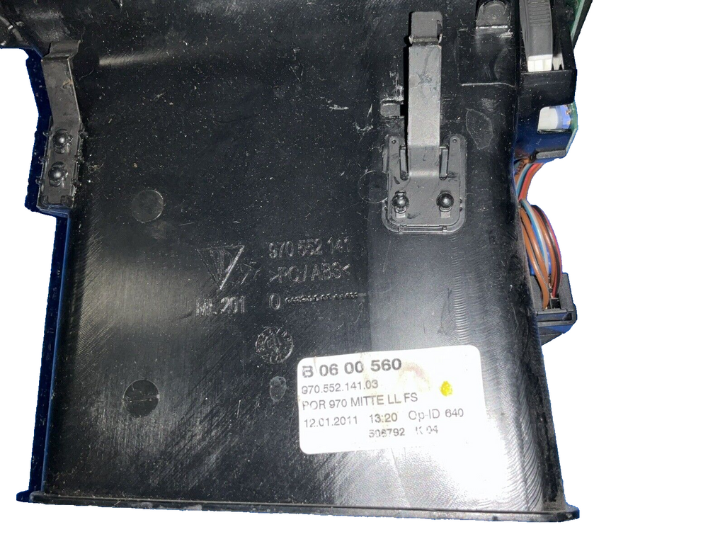 10-16 Porsche panamera 970 left driver side dash inner ac air vent grille oem