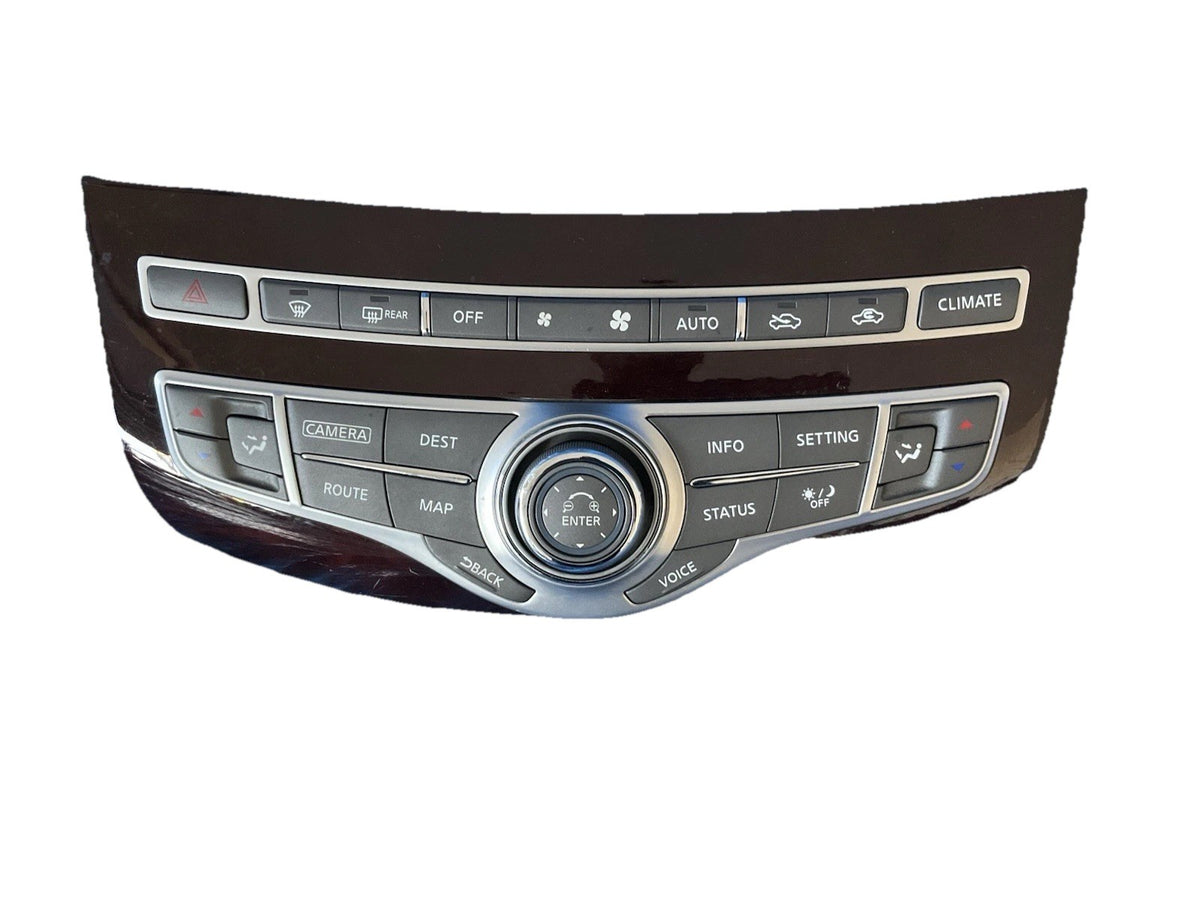 2015 2017 Infiniti q70 oem auto heater a/c climate control panel 283954am2a