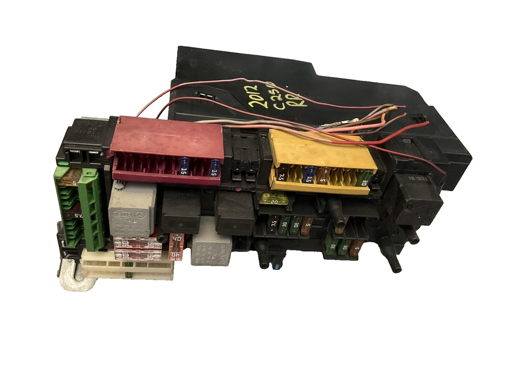12-14 Mercedes w204 c250 c300 c350 rear relay fuse box sam module 2049060105 OEM