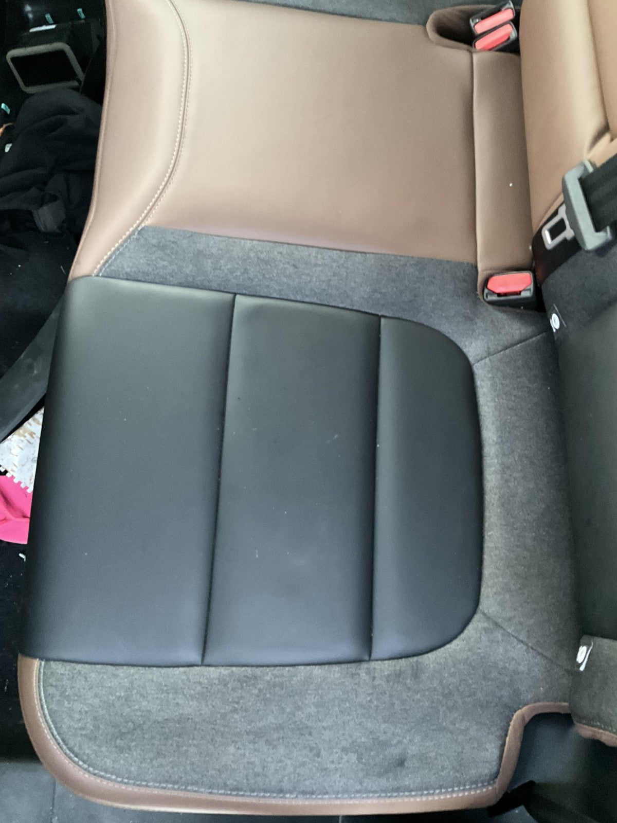 2021 2024 Ford Bronco Sport Rear Seat Lower Oem Brown Black M1PZ-7863805-DA